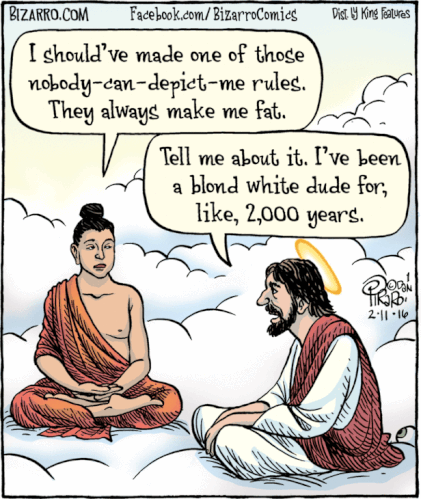 Buddha and Jesus