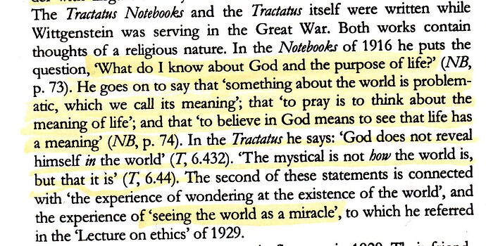 Wittgenstein on religion