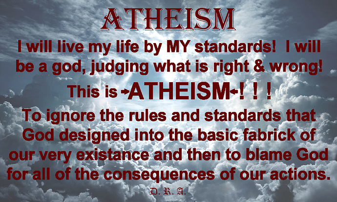 0 0 0 0 1 Atheism Defined