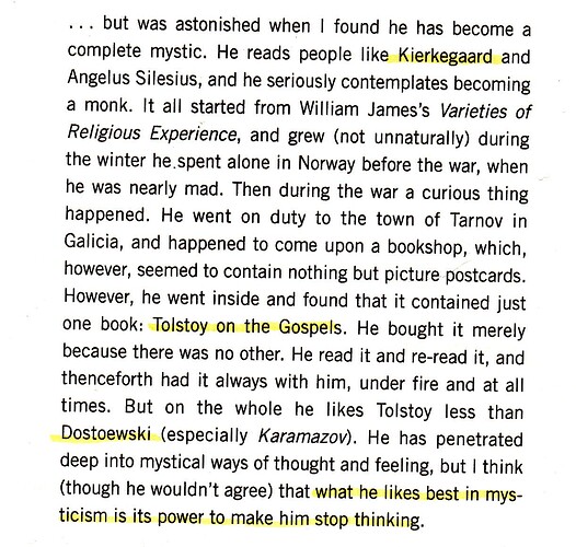 B Russell on Wittgenstein