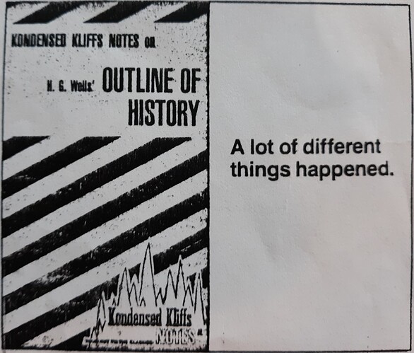Kliff's Outline of History
