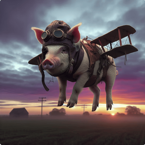 Screenshot 2025-04-13 at 15-58-27 World War 2 Flying Pig Whimsical Aerial Scene AI Art Generator Easy-Peasy.AI