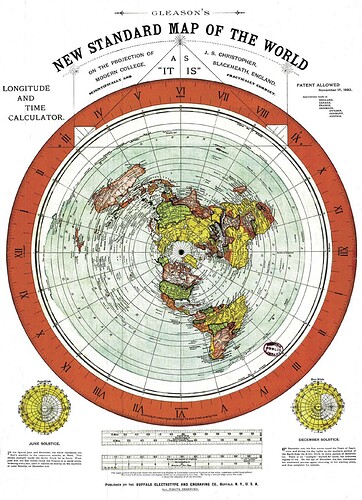 gleason's-flat-earth-map