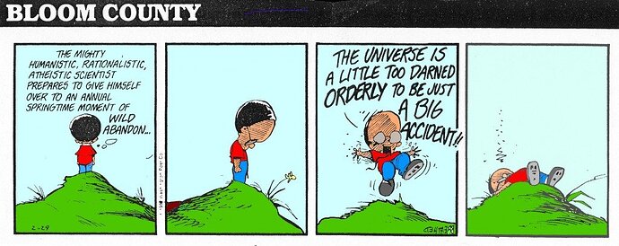Bloom-County universe a little too darned orderly(2)